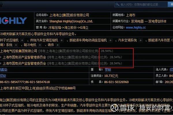 海立股份是做什么的