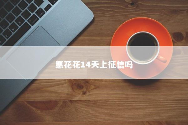 惠花花14天上征信吗