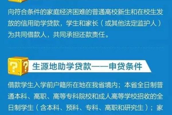 农行国家助学贷款条件