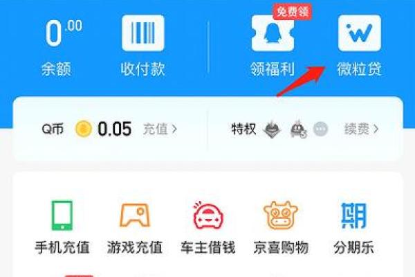 微信怎么开通微贷粒
