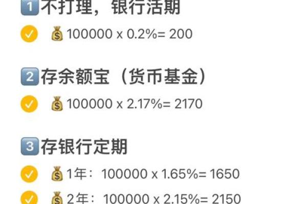 活期存款利率怎么计算
