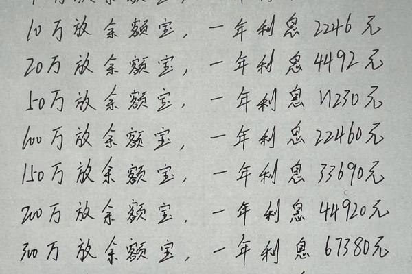 三万块钱存余额宝一天