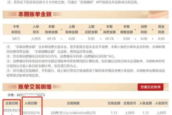 怎么查信用卡消费明细