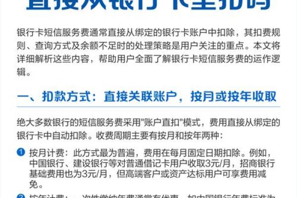 银行卡里没钱了还要扣短信费吗