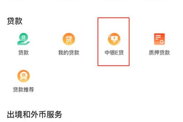 中银E贷利率