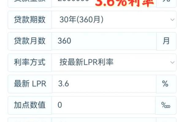 提前还贷后利率怎么算