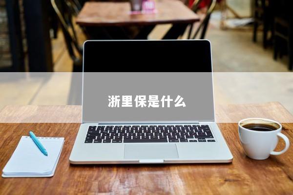 浙里保是什么