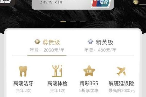中信银行信用卡年费多少钱
