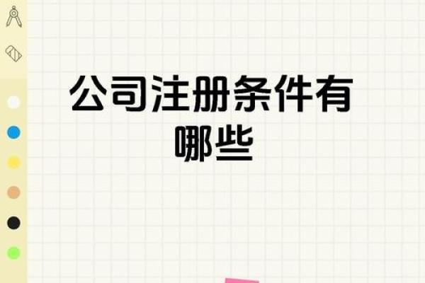 有限责任公司设立的条件