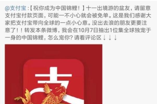 支付宝锦鲤卡是干什么的