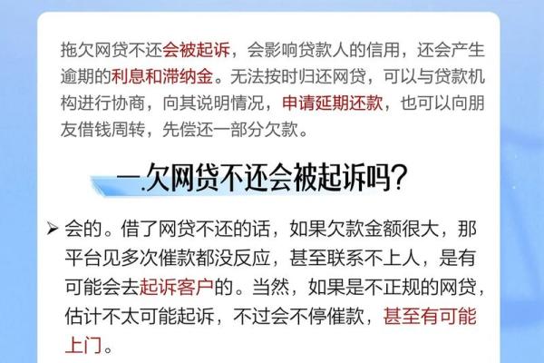 手机贷款不还会有什么后果