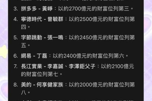 胡润百富榜是什么意思