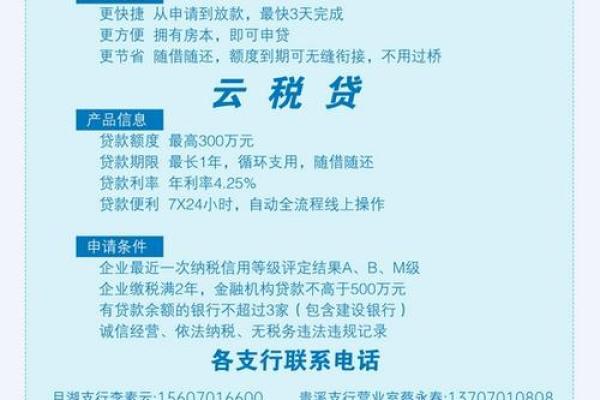 云税贷征信要求